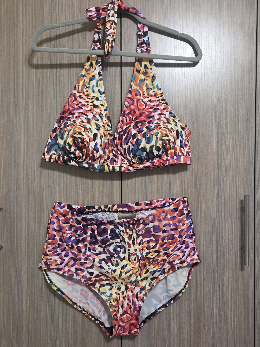 Vibrant Halter Bikini Set